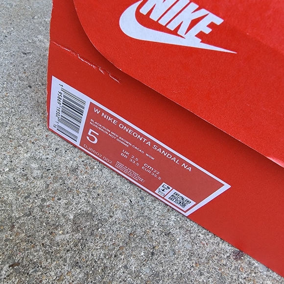 Nike Oneonta Black Brown Sport Trail Sandals Womens 5 - Picture 11 of 12